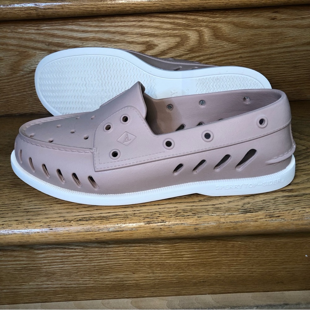 Sperry Top-Sider Unisex Authentic Dusty Rose Pink Float Boat Shoe Men 8 Women 10